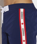 Short DSQUARED2, Logo Tape, Albastru