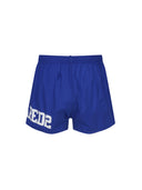 Short DSQUARED2, Insertie Icon Alba, Culoare contrastanta