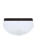 Chiloti DSQUARED2, Simple, Black Elastic Band , White