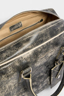 Geanta DSQUARED2, D2 Craked Leather Duffle, Vintage Black