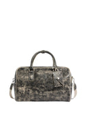 Geanta DSQUARED2, D2 Craked Leather Duffle, Vintage Black