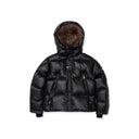 Geaca ALPHASTYLE Kudu Hooded Fur Jacket – Negru