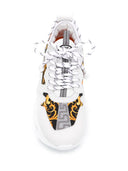 SNEAKERS VERSACE, Chain Reaction, Baroque Print, White