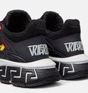 Sneakers Versace Trigreca, Negru Auriu, Barbati