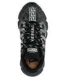 Sneakers Versace Trigreca, Negru Argintiu