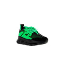SNEAKERS VERSACE, Chain Reaction Black Green