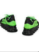 SNEAKERS VERSACE, Chain Reaction Black Green
