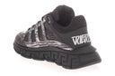 Sneakers Versace Trigreca, Negru Argintiu