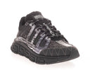 Sneakers Versace Trigreca, Negru Argintiu