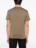 Tricou Zegna, Little Logo, Simple,Ivy Green