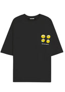 TRICOU BARROW,  Teddy Bear Print I'm so happy, Negru