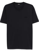 Tricou Zegna, Little Logo, Simple, Special Blue