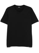 Tricou Zegna, Little Logo, Simple, Black