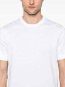 Tricou Zegna, Little Logo, Classic, White