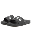 Papuci DSQUARED2, Logo Icon Insertm Black