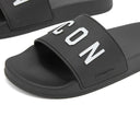 Papuci DSQUARED2, Logo Icon Insertm Black