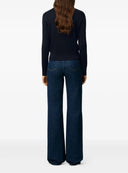 Cardigan AMI PARIS, Ami De Coeur wool blue cardigan