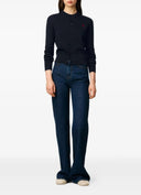 Cardigan AMI PARIS, Ami De Coeur wool blue cardigan