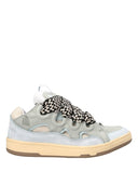 Sneakers Lanvin, Curb Suede, White Blue