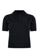 Tricou AMI PARIS, Polo - Noir