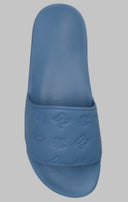 Papuci DSQUARED2, BLUE Logo slides