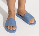 Papuci DSQUARED2, BLUE Logo slides