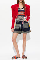 Papuci DSQUARED2, MULTICOLOUR Flip-flops with logo