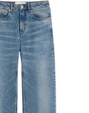 Jeans AMI PARIS, Blue Cotton Flare Fit Jeans