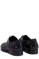 PANTOFI FABI, Leather, Statement, Black