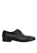 PANTOFI FABI, Leather, Statement, Black