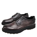 PANTOFI FABI, Leather, Derby Design, Brown