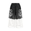 Pantaloni Bomber, DOUBLE SLEEVE Black/White
