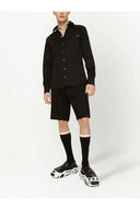 Camasa DOLCE &  GABBANA, White Logo, Negru