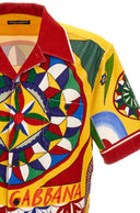 Tricou Dolce&Gabbana, Bowling shirt, Multicolor