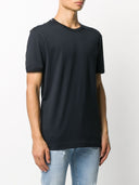 Tricou Dolce & Gabbana, Logo Label, Crew Neck, Navy Blue