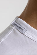 Tricou DOLCE & GABBANA, Dolce & Gabbana WHITE Crew neck T-shirt
