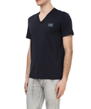 TRICOU DOLCE & GABBANA, Logo Plaque, Classic, Blue Navy