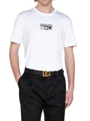 Tricou DOLCE & GABBANA, Listen to your heart, Alb