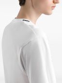 Tricou Dolce & Gabbana, Logo Print, Connect Dots, White Oversized