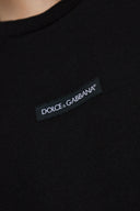 Tricou DOLCE & GABBANA cu logo aplicat – Negru