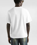 Tricou DOLCE & GABBANA, Cotton t-shirt with patch, White