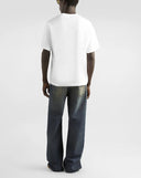 Tricou DOLCE & GABBANA, Cotton t-shirt with patch, White