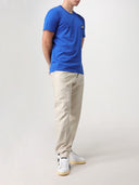 Tricou Dolce & Gabbana, Logo Argintiu, Albastru G8PT1TG7F2IBA232