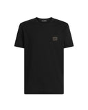 Tricou DOLCE & GABBANA, Logo New Plate Cotton T-Shirt