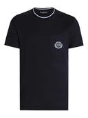 TRICOU DOLCE & GABBANA, Classic, Logo Embroidered, Black