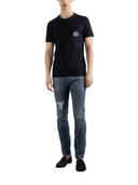 TRICOU DOLCE & GABBANA, Classic, Logo Embroidered, Black