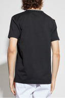 TRICOU DOLCE & GABBANA, Classic, Logo Insert, Chest Pocket, Black