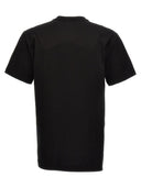TRICOU DOLCE & GABBANA, White Logo Embroidered, Black