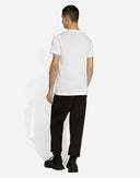 Tricou Dolce & Gabbana, Calligraphic Logo Print, White