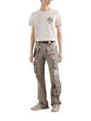TRICOU DOLCE & GABBANA, Logo Insert, Crew Neck, Beige